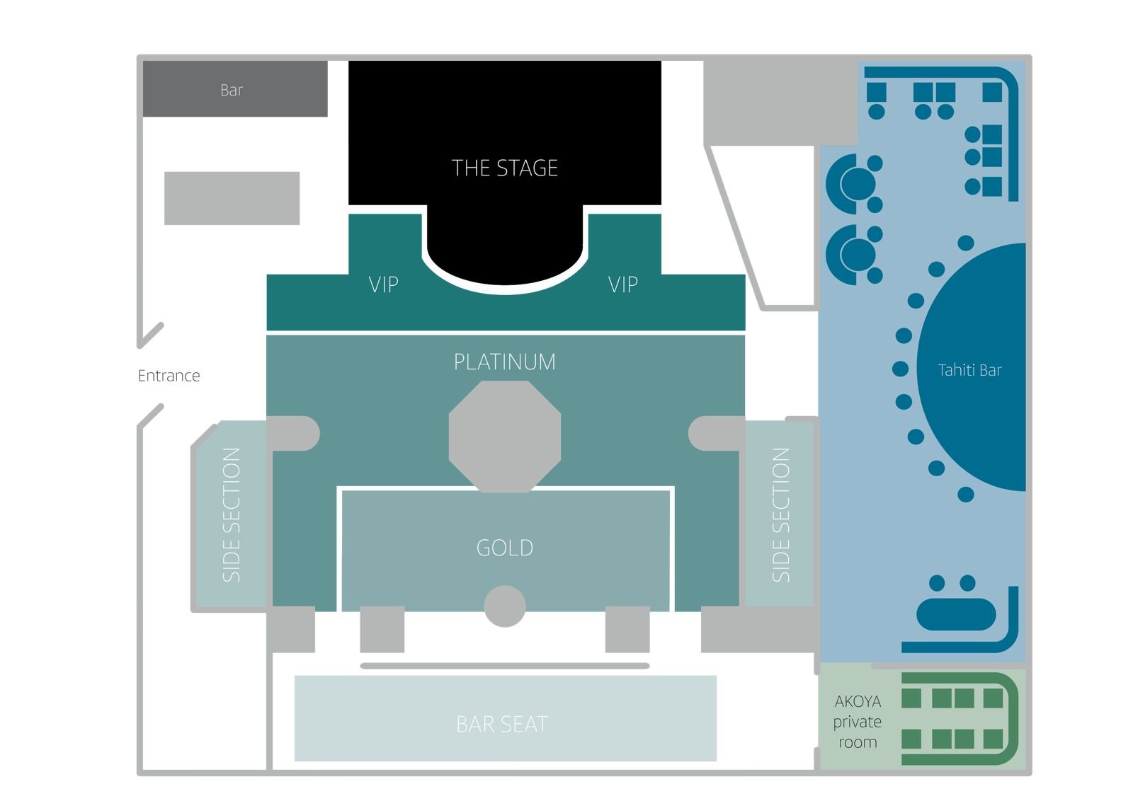 Seat plan Level 1